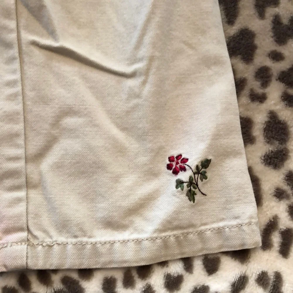 Vintage 2000 Gymboree Embroidered Tan Pants size 24 months Girls